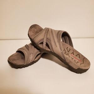 Merrell Women's Terran Post II Sandals - Taupe Size 9 Great Condition
